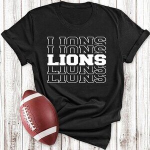 Detroit Lions Sundays Football NFL Retro Game Day Graphic Fan T-Shirt 79